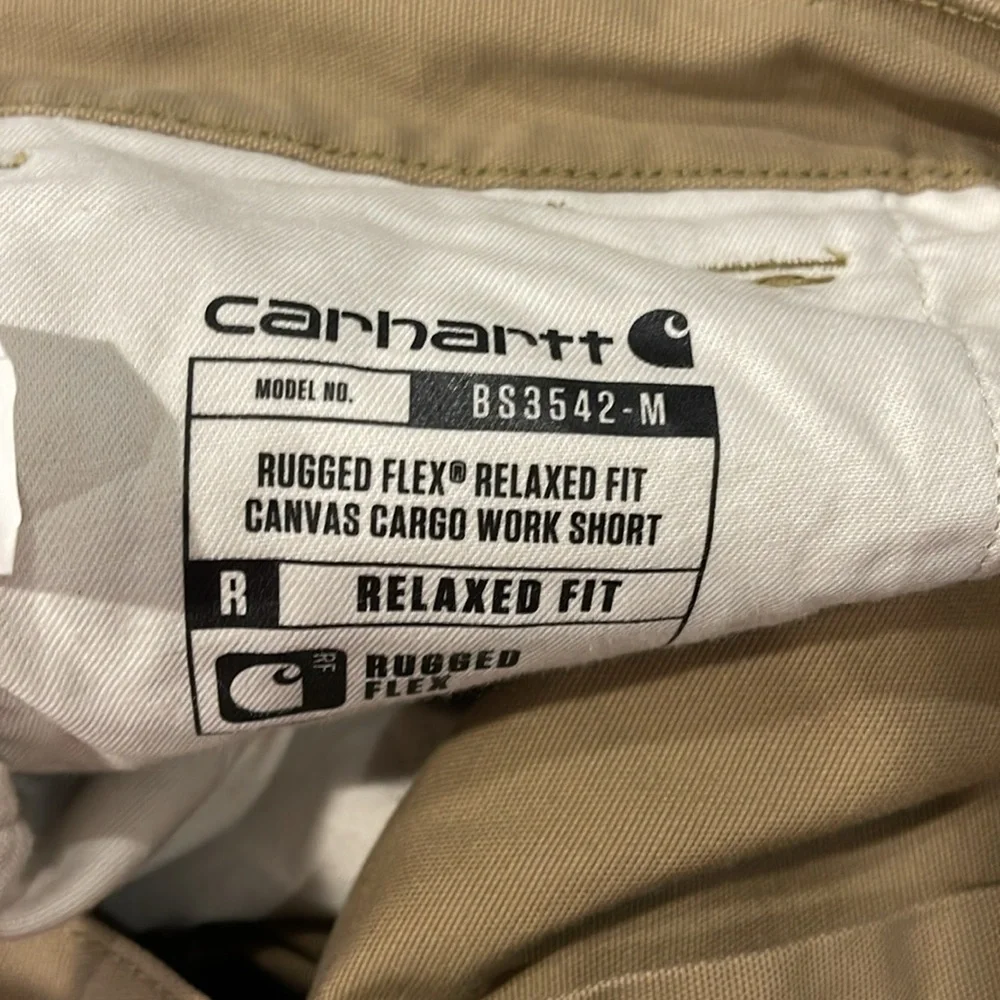 Carhartt Men’s Cargo Shorts 48 Tan Relaxed Fit Rugged Flex Utility Work 2023